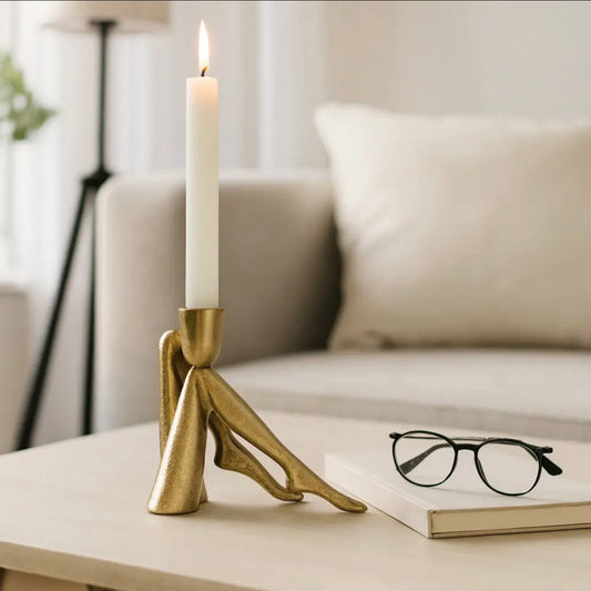 Taper Candle Leg Up