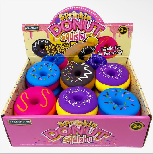 Squeeze Toy- Sprinkle Donuts