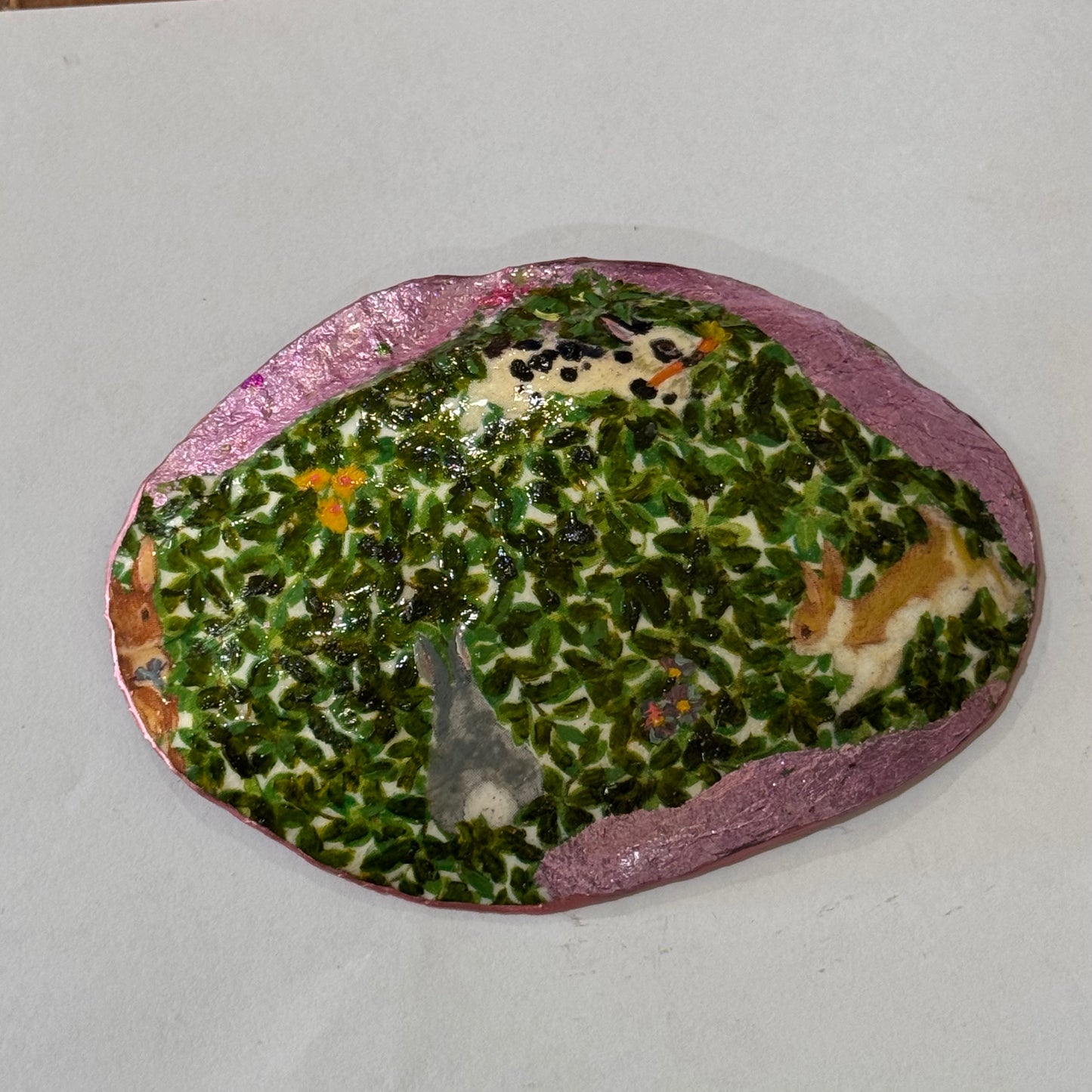 Clam Trinket Dish - Bunny
