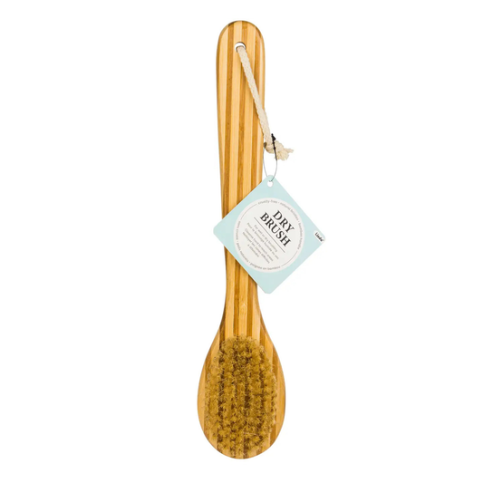 Bamboo Dry Brush w/ Long Handle