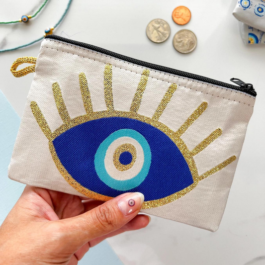 Evil Eye Coin Purse