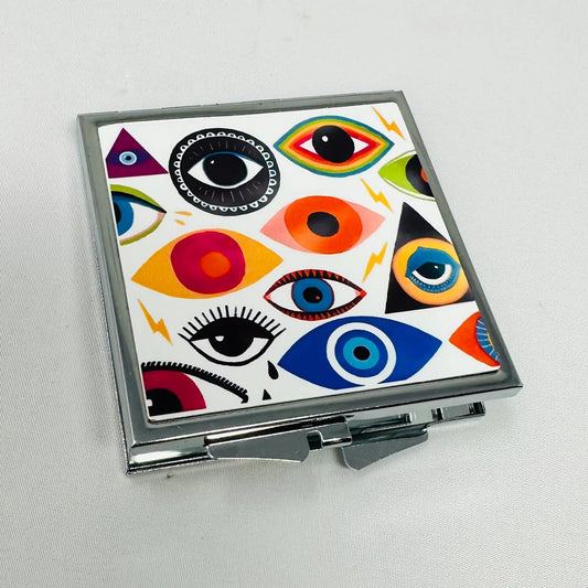Colorful Evil Eye Pocket Mirror