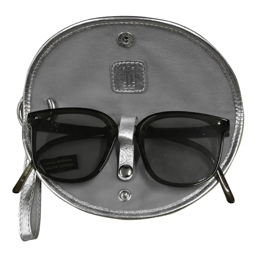 Leather Half Moon Glasses Charm