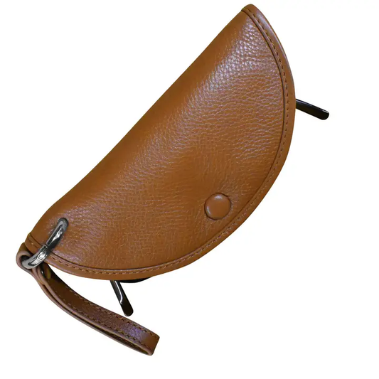 Leather Half Moon Glasses Charm