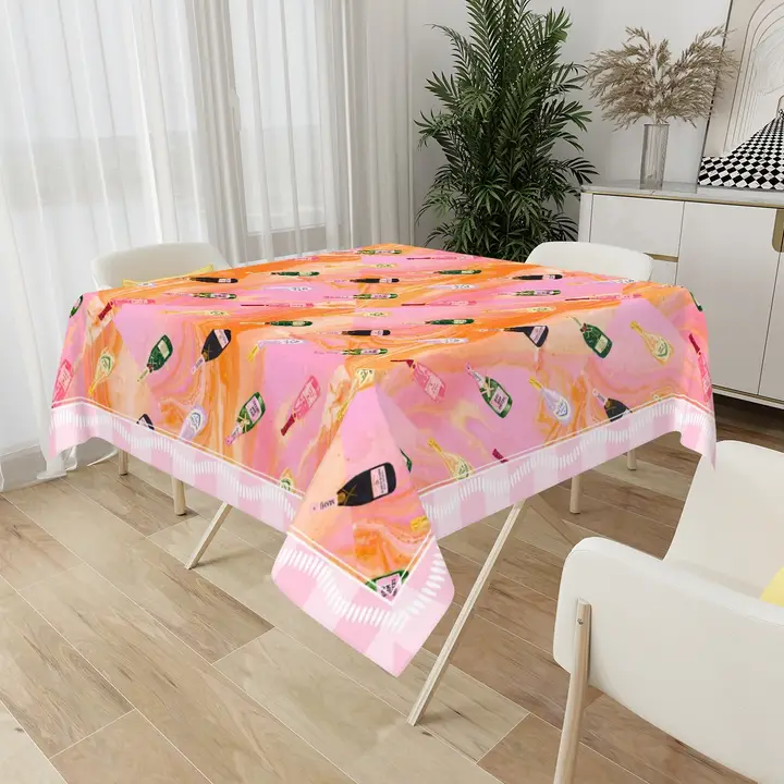 Mahjong Table Cloth - Champagne